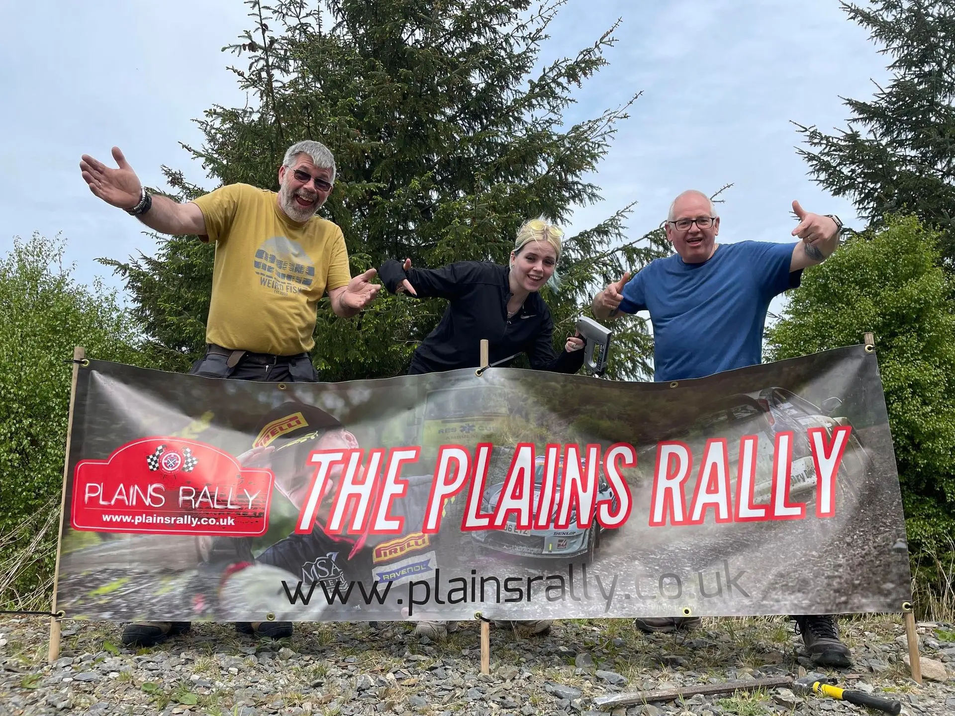 Plains Rally marshals 
